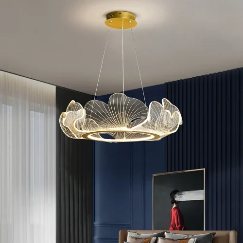Chandeliers for bedroom modern ceiling pendant light Bedroom girl decoration Led lamps for living room Dimmable with remote